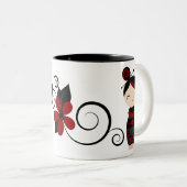 Gothic Kokeshi Mok (Voorkant rechts)