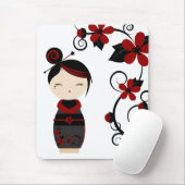 Gothic Kokeshi Muismat (Met muis)