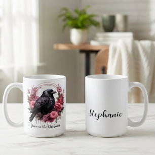 Gothic Kraai Droevige Donkere Academica Koffiemok