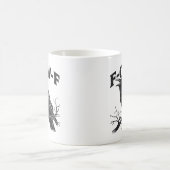 Gothic Kraai Humor F-Caw-F Grappig Essential Koffiemok (Center)