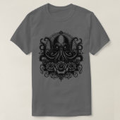 Gothic Kraken T-shirt (Design voorkant)