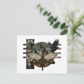 gothic kroondonker briefkaart (Staand voorkant)