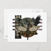 gothic kroondonker briefkaart (Voorkant / Achterkant)