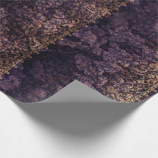 Gothic Lace Cadeaupapier (Hoek)