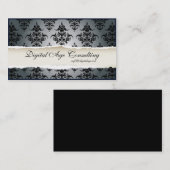 Gothic Lace Filigree Visitekaartje (Voorkant / Achterkant)