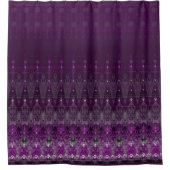 Gothic Lace o'Death steampunk skull Lace wicca Douchegordijn (Voorkant)