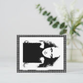 Gothic Lady Briefkaart (Staand voorkant)