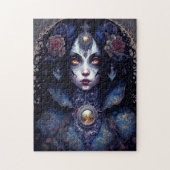 Gothic Lady Gothic Fantasy Art Legpuzzel (Verticaal)