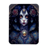 Gothic Lady Gothic Fantasy Art Magneet (Verticaal)