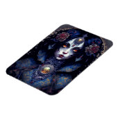 Gothic Lady Gothic Fantasy Art Magneet (Linkerzijde)