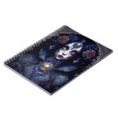 Gothic Lady Gothic Fantasy Art Notitieboek (Linkerzijde)