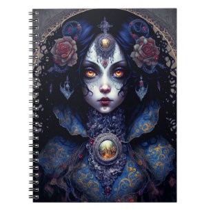 Gothic Lady Gothic Fantasy Art Notitieboek