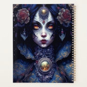 Gothic Lady Gothic Fantasy Art Planner (Achterkant)