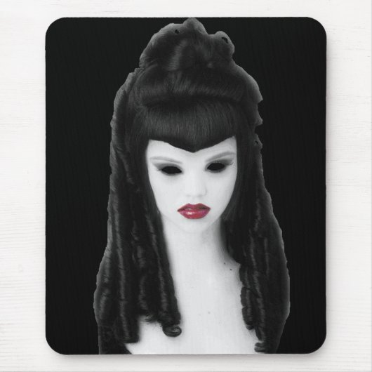 Gothic Lady Mousepad Muismat (Voorkant)