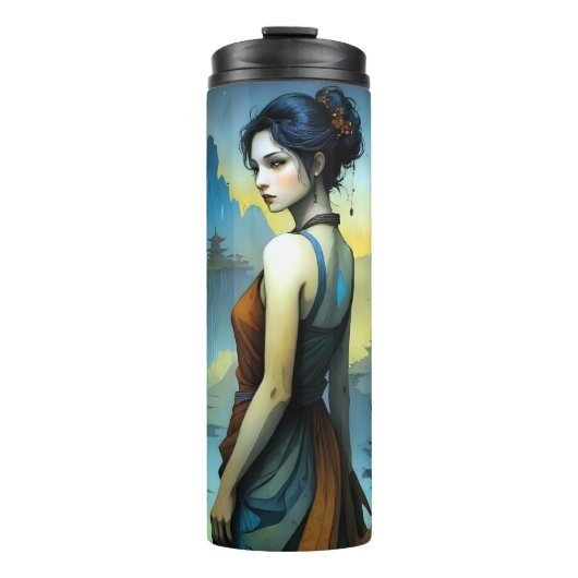 Gothic Lady Thermosbeker (Voorkant)