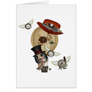 gothic laveau hot air ballon steampunk art