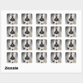 Gothic LBD Sticker voor Dark Elegance (Vel)