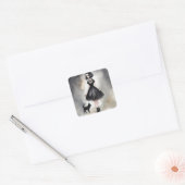 Gothic LBD Sticker voor Dark Elegance (Envelop)