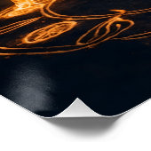 Gothic Leo – Vuurdans van de Ziel Perfect Poster (Hoek)