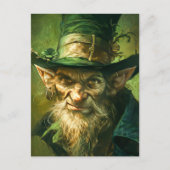 Gothic Leprechaun Briefkaart (Voorkant)