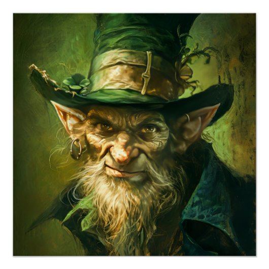 Gothic Leprechaun Perfect Poster (Voorkant)