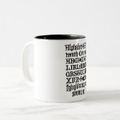 Gothic Letters Mok (Voorkant links)