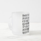 Gothic Letters Mok (Voorkant links)