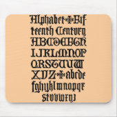 Gothic Letters Muismat (Voorkant)