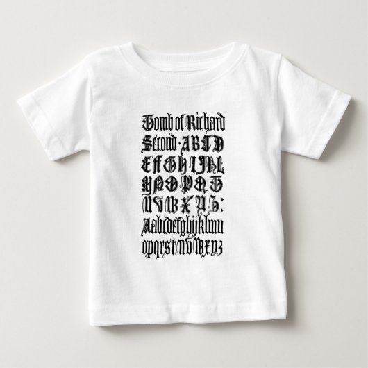 Gothic Letters Shirt (Voorkant)