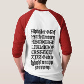 Gothic Letters Shirt (Achterkant)