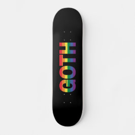 Gothic LGBTQ+ Regenbogen Persoonlijk Skateboard