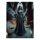 Gothic Libra – Justice in Balance Perfect Poster (Voorkant)