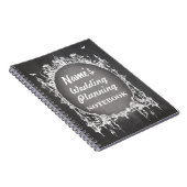 Gothic Lijst Chalk Notebook Weddenschappen Plannin Notitieboek (Rechterzijde)
