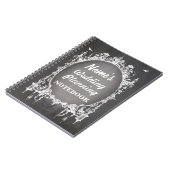 Gothic Lijst Chalk Notebook Weddenschappen Plannin Notitieboek (Linkerzijde)