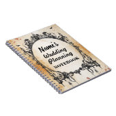 Gothic Lijst Cream Notebook Weduwen Planning Note Notitieboek (Rechterzijde)
