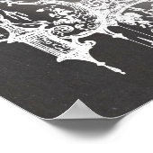 Gothic Lijst Table Plan Wedding Poster Seating (Hoek)