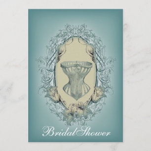 Gothic Lingerie party  korset vrijgezellenfeest Kaart