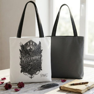 Gothic Literature Nooitmeer Raaf Liefhebber Tote Bag