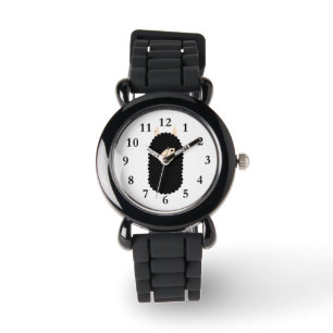 Gothic Llama Emoji Horloge