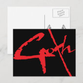 gothic_logo briefkaart (Voorkant / Achterkant)
