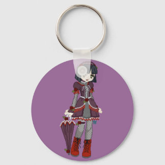 Gothic Lolita Girl Sleutelhanger