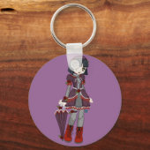 Gothic Lolita Girl Sleutelhanger (Voorkant)