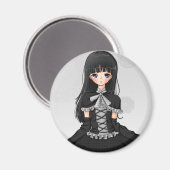 "Gothic Lolita" magneet (Voorkant / Achterkant)