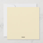 Gothic Lolita Spooky Gothic Christmas Feestdagenkaart (Achterkant)