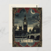 Gothic Londen Reizen Briefkaart (Voorkant / Achterkant)