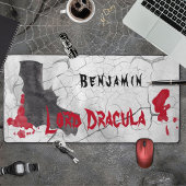 Gothic Lord Dracula Vampire Desk Mat