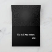 Gothic Love Feestdagen Kaart (Binnen)