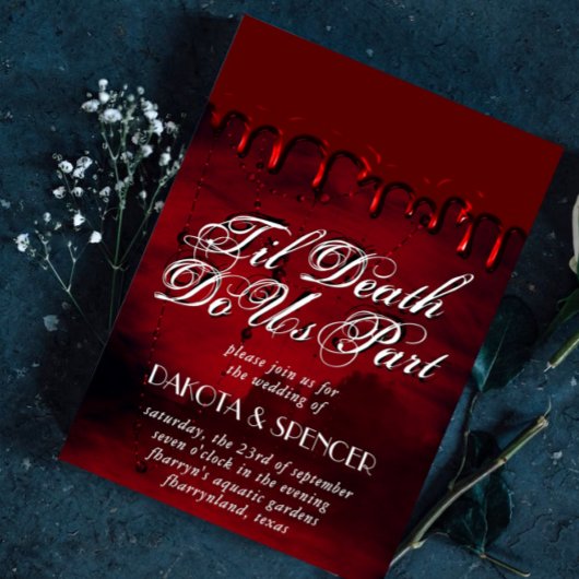 Gothic Luxe | Bloed en Gore Til Dood Doe ons Deel Kaart