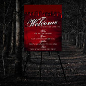 Gothic Luxe | Maatschappelijke afstand zwart-wit e Poster