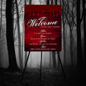 Gothic Luxe | Maatschappelijke afstand zwart-wit e Poster